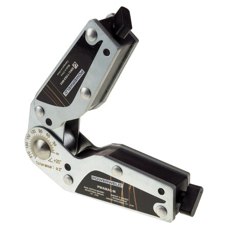 Powerweld Adjustable Angle Magnet with Switchable Magnets PWAMAG-M